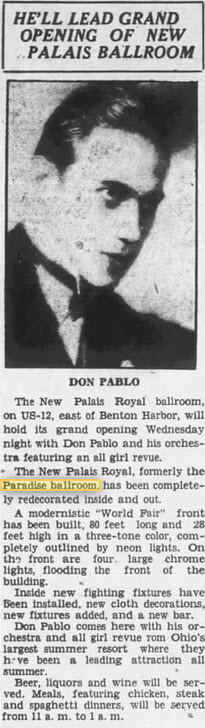 Paradise Ballroom - 15 Sep 1936 Article (newer photo)